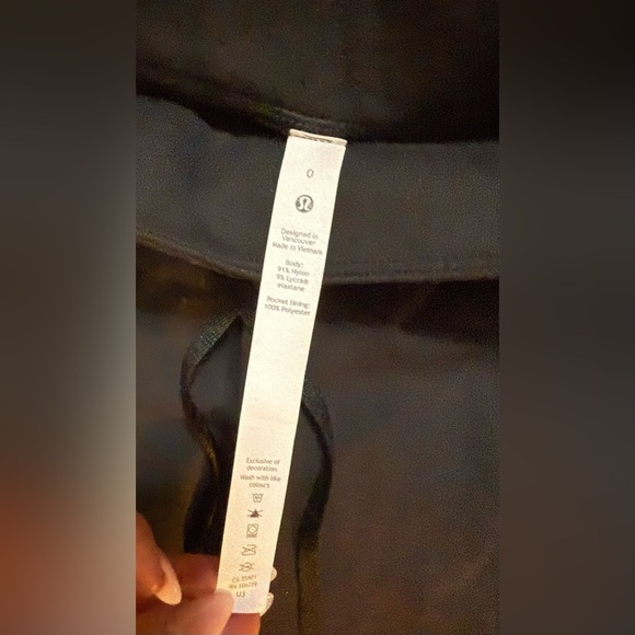 Lululemon Ready To Rulu Pant Joggers Black High-Rise Size 0 - Picture 9 of 10